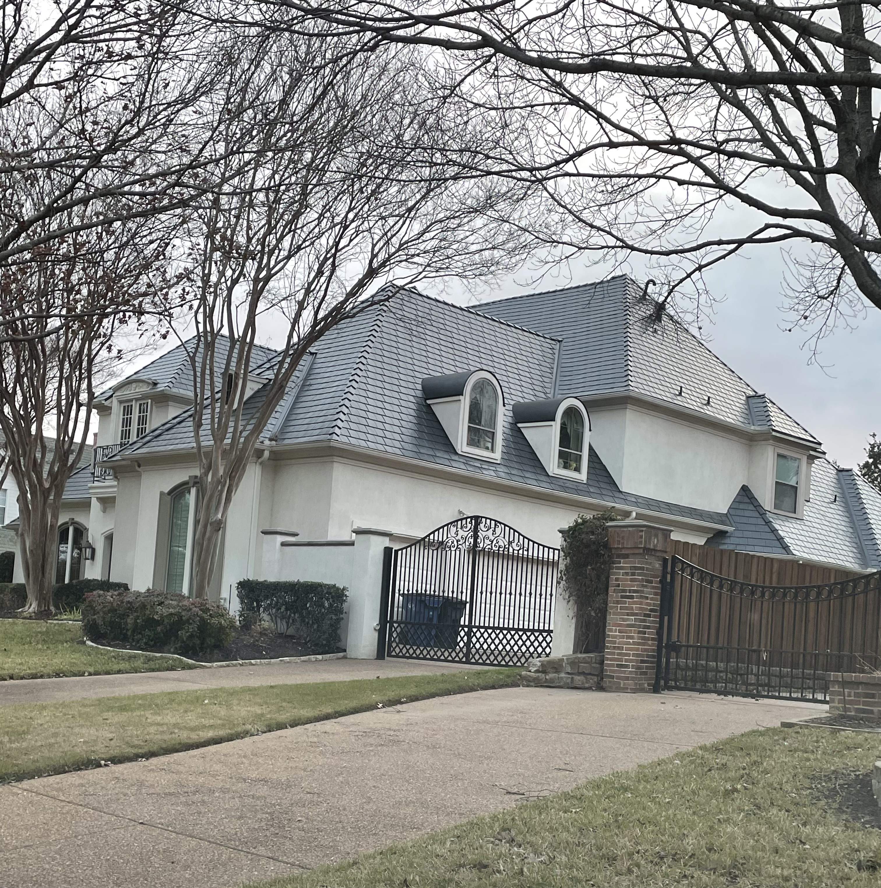 Completed roofing project in Collin County, TX