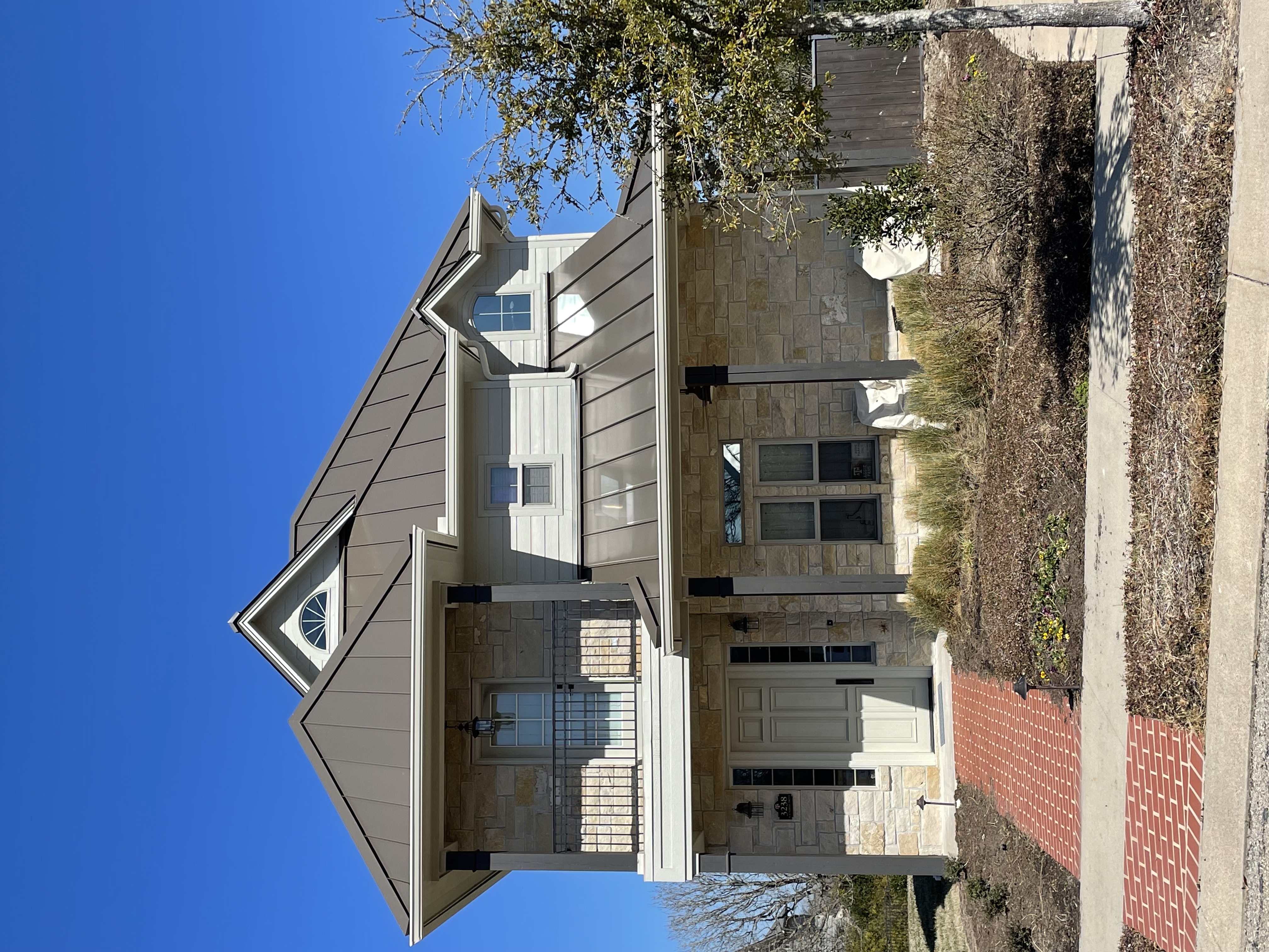Completed roofing project in Denton County, TX